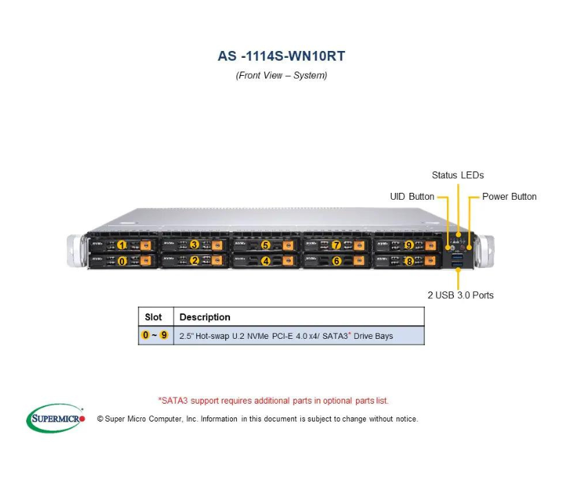 Server e-Pro 1114S-WN10RT