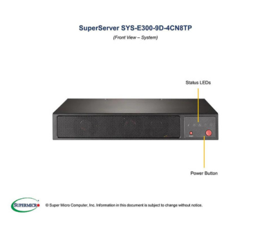 Server e-Pro  E300-9D-4CN8TP