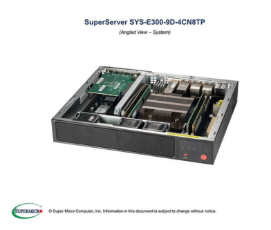 Server e-Pro  E300-9D-4CN8TP